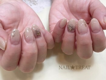 ネイルトリート 茨木駅前店(NAIL TREAT)/ナチュラルフラワー