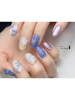 手描きアートが得意なサロン