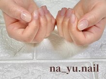 ナユネイル(na_yu.nail)/自爪風クリアネイル 210