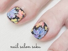 サク(saku)/フット定額/フラワー