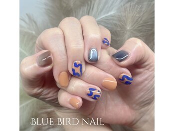 ブルーバードネイル(Blue bird nail)/ニュアンスデザイン