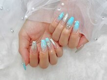 ルビーネイル 名古屋栄店(RUBY NAIL)/スカルプ　長さだし　