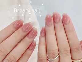ワンホンチークネイル