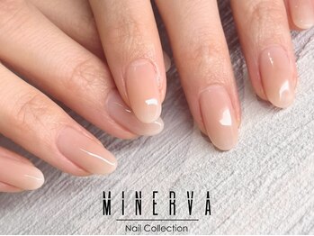 ミネルバネイル(MINERVA nail)/ヌーディーオフィスネイル♪