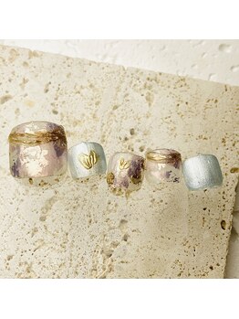 モーヴ(mauve b+)/【オフ無料】≪フット≫トレンド