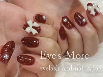 アイズモア 国立店(Eye's More)/冬カラーグリッター×フラッシュ