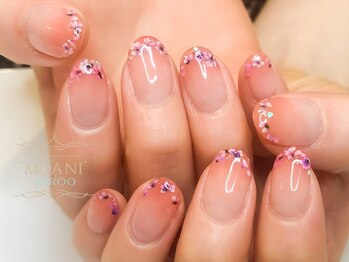 モアニ ヒロオ 恵比寿店(MOANI Hiroo)/押し花フレンチネイル