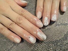 オフィスネイル　シンプルネイル