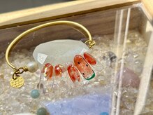 テテネイル(tete.nail)/キラキラ透け感.スイカネイル