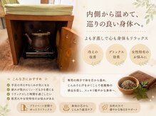 リバーアンドアランジュ(River&AL’ANGE)の雰囲気(飲んでも問題のないレベルのよもぎのみを厳選して使用!)