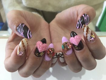 クリアネイルサロン(Clear Nail Salon)/バレンタインネイル