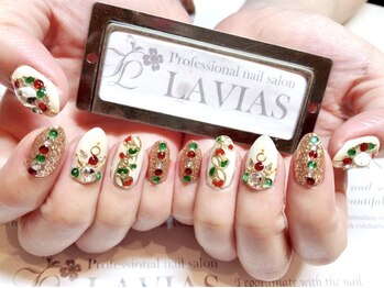 ラヴィアスプラス(LAVIAS+)/【ジェル】10本アートし放題