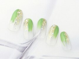 【NEW】ニュアンス上品ネイル