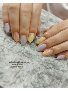 プライベート ネイルサロン マーマ(murmur)/パステルネイル