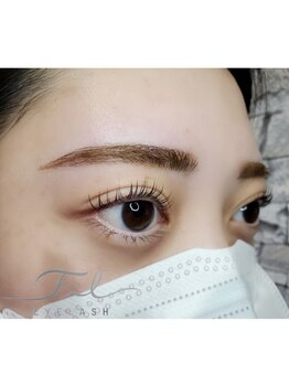 フィル 小倉店(fil)/パリジェンヌ×眉スタイリング