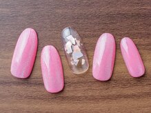 イルソーレネイル(ILSOLE NAIL)/マグネット×シェルネイル