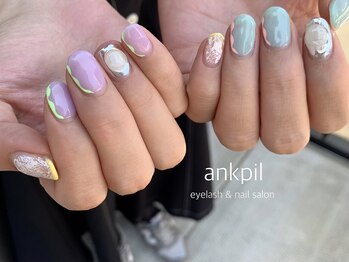 アノカプイル(ankpil)/【季節の定額aネイル】