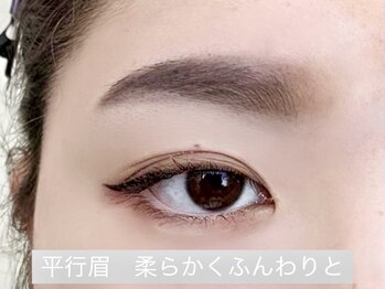 ビューティーガーデン イース/アイブロウデザイン例<平行眉>