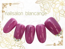 ネイルサロン ブランアンジュ(Blanc Ange)/【S/シンプルデザインコース】