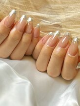 ニコッテ 本厚木(nicotte.)/ヌーディーネイル/フレンチ