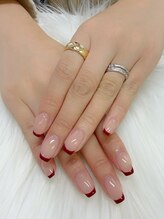 リラネイルサロン/ワンカラー+フレンチ