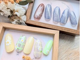 斜めマグ　パステルチェック柄