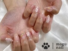 モグネイル(Mogunail)/桜ネイル/春ネイル