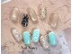 ネイルナンシー(Nail Nancy)の写真/【アート量S/M/Lから選べる】初回オフ無料☆定額コースが人気！1対1でなりたい指先をしっかりヒアリング◎