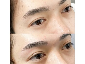 アンドスリー 原宿 表参道店(And Three)/メンズ眉毛WAXスタイリング