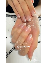 フロージュ ネイル(florjyu nail)/ラメグラデーション