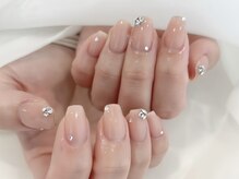 サロン ド リリー(salon de Lily)/《パラジェル》ビジューネイル