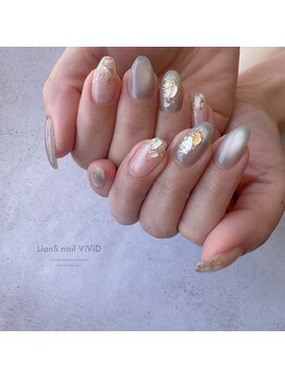 リアンスネイル ヴィヴィッド 岡山店(LianS nail ViViD)/ナチュラル