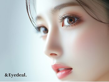 アンドアイディール 町田店(&Eyedeal.)の写真/【まつパ専門店登場】上下まつげパーマ6,200円★当店1番人気Wカール束感仕上げ！中顔面短縮効果で小顔度UP
