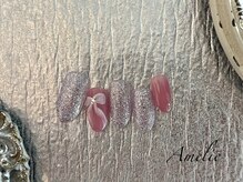 アメリ(Amelie)/フラッシュラメ/リボン/ワンホン