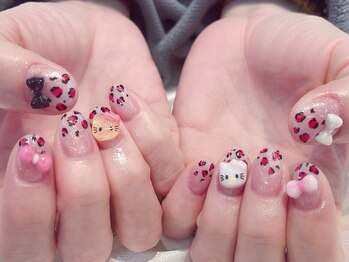 ラッキー 渋谷店(Lucky)/3Dアニメ豹柄デザイン