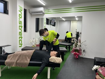 プロストレッチ(Pro.stretch)の写真/【岡山駅徒歩5分!!】手ぶら＆どんな格好でもOKな完全パーソナルストレッチ専門店☆ペア来店も大歓迎♪