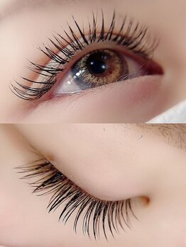 VTGアイラッシュ 栃木嘉右衛門店の写真/【こだわり素材でモチの良さ◎】まつ毛の事なら高技術×丁寧なカウンセリングが自慢のVTGにお任せ下さい☆