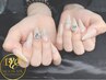 初回限定【長さだし】◎4本アート・ストーン・パーツ付け放題 ◇¥9600→¥7680