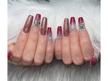 トレース(tres)の写真/長さだし×やり放題で理想の指先に☆自爪が短くてもOK！上品な仕上がりで指先美人へ♪