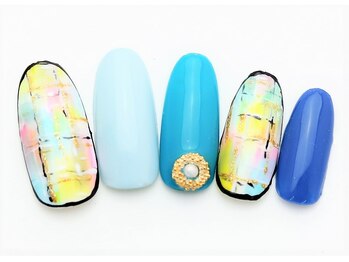 ネイルサロン ブランアンジュ(Blanc Ange)/ふわツィード