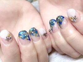 ニュアンス海ネイル☆