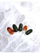 ジュアール(JuAR)/べっ甲ネイル