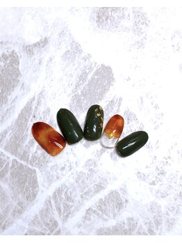 ジュアール(JuAR)/べっ甲ネイル