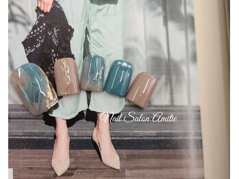 ネイルサロン アミティエ(Nail Salon Amitie)/◆綺麗め* nuance foot◆