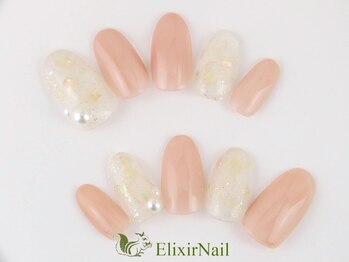 エリクサーネイル 池袋(Elixir Nail)/定額a シンプル/クーポン使用