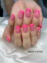 マンディーズ(MandY's)/フレンチ/夏/ネオン