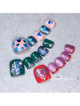 リグネイルスタジオ(Lig nail studio)/フットネイルデザイン