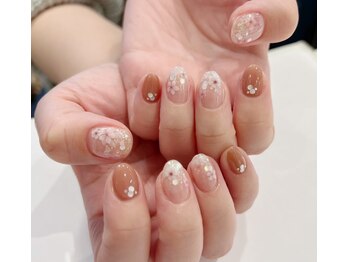 ハーティーネイル 自由が丘南口店(heartynail)/桜ネイル