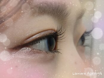 リュミエール アオヤマ(Lumiere AOYAMA)の写真/《自まつ毛を活かし自然で魅力的な目元を叶える☆》あなたにぴったりのデザインで、上品な美しさを演出♪
