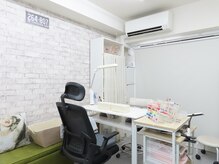 ネイルブース☆1対1の施術です♪